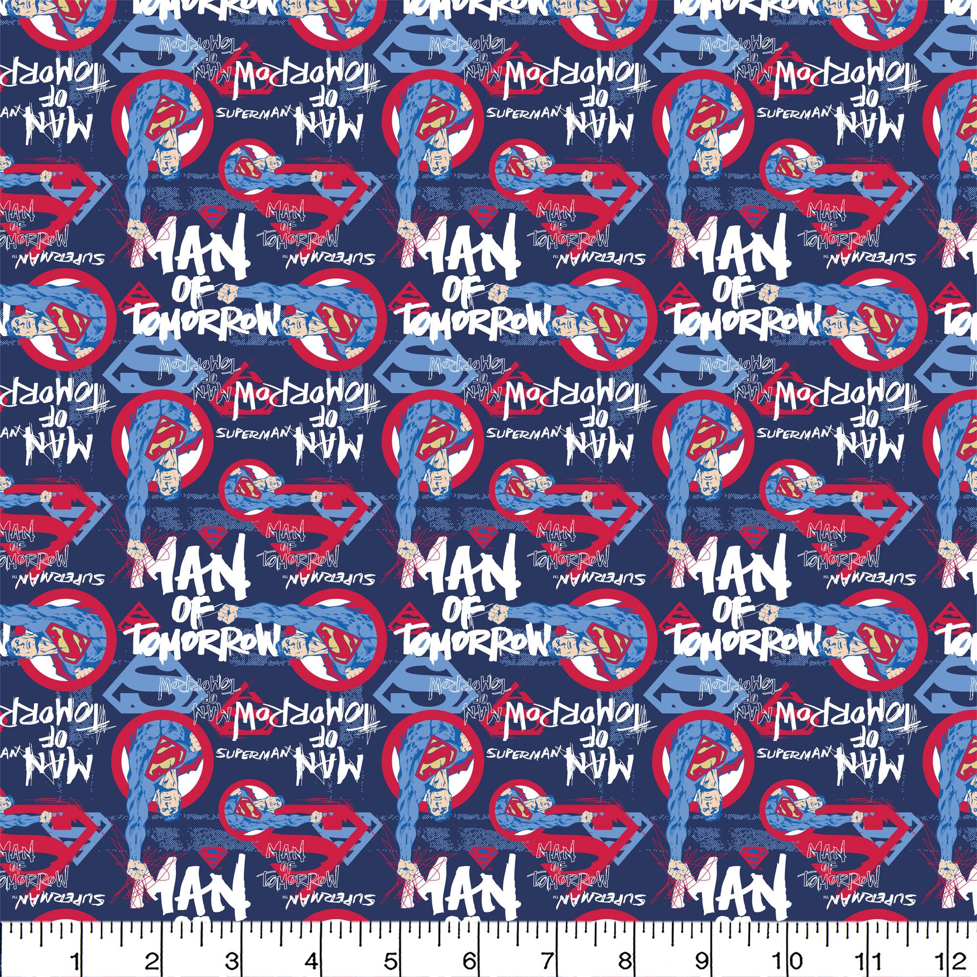 DC Comics Superman™ Man of Tomorrow Cotton Fabric